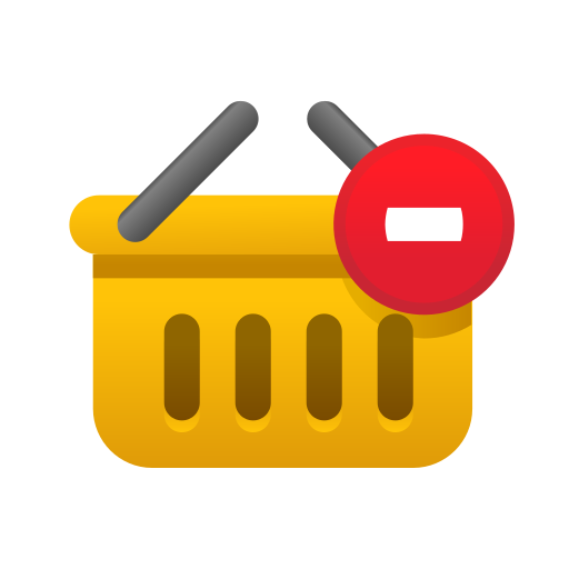 Bag Basket Cart Ecommerce Remove Shopping Store Free Nobackground Png Icon Download (white, red, black, orange, gold)