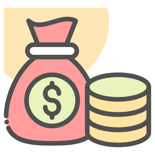 Bag Business Currency Dollar Finance Money Icon Free Nobackground Png Icon Download (salmon, white, beige, black, pink)