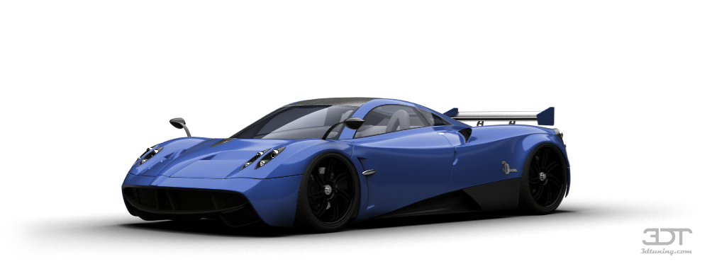 Pagani Huayra Png File (navy, black)