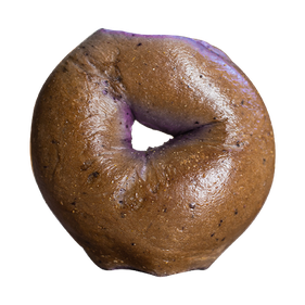 Bagel Png Transparent Image (black, olive)