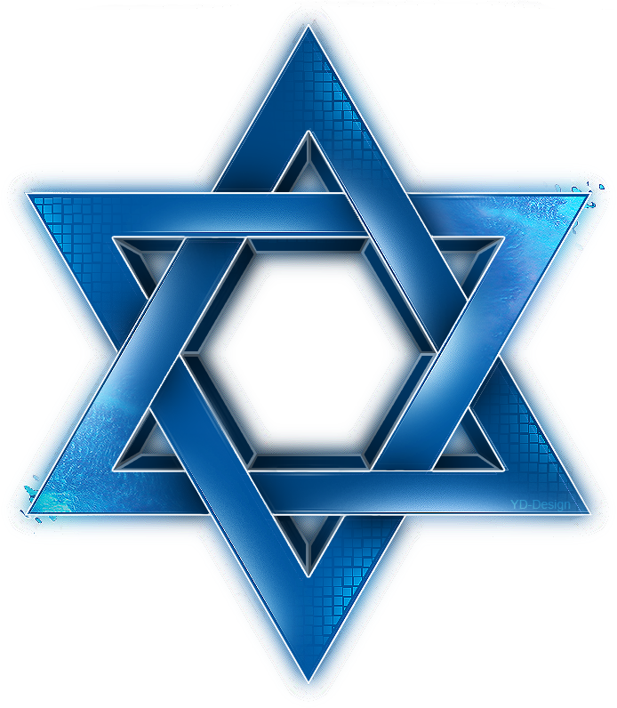 Magen David Png Clipart (teal, white, black, navy, lavender)