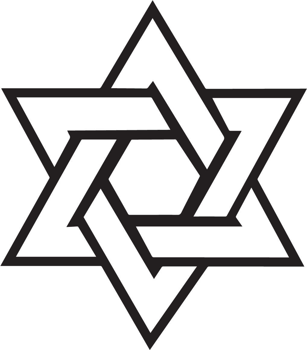 Magen David Png Hd (white, black)