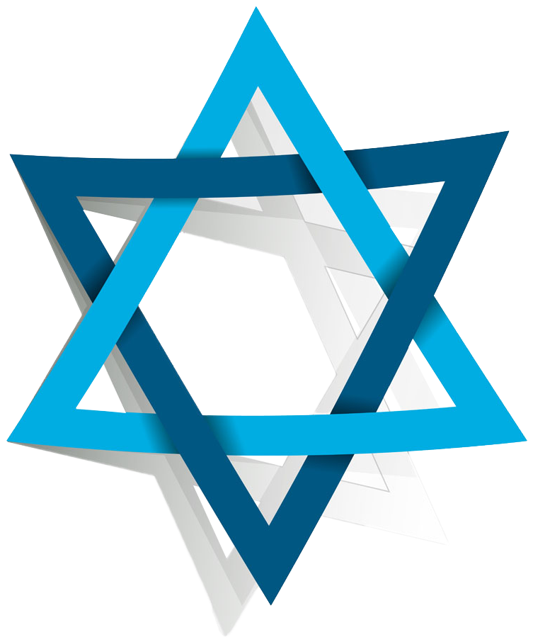 Magen David Png Photo (teal, white, black, lavender, greenish blue)