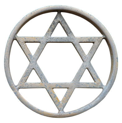 Magen David Png Photos (silver, black)