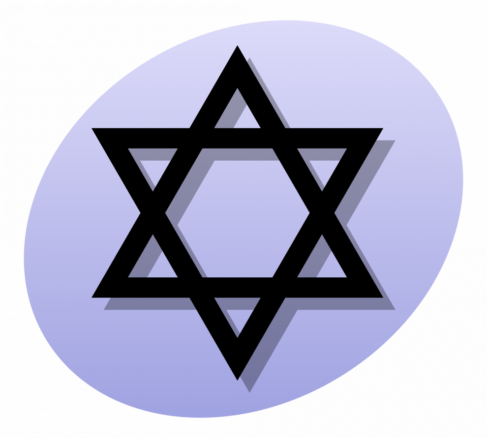 Magen David Vector Png Hd Image (black, lavender, silver)