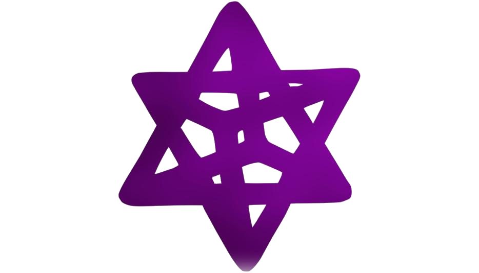 Magen David Vector Png Photos (purple, indigo, white)