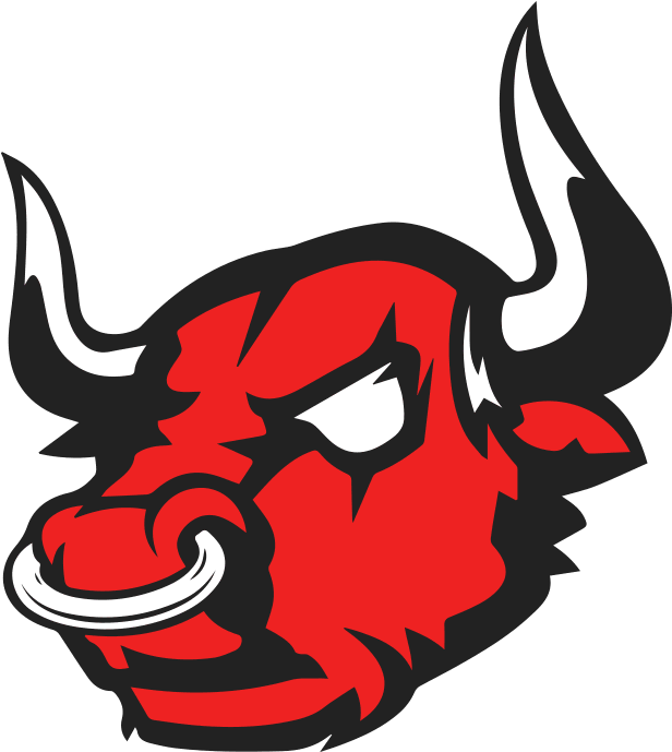 Raging Bull Png Hd (red, black, white)