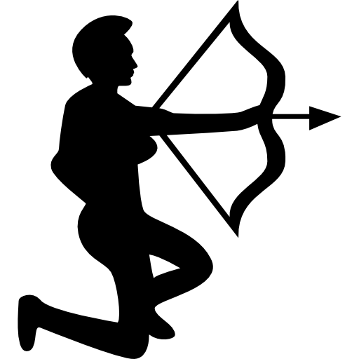 Sagittarius Png Image (black, silver, white)