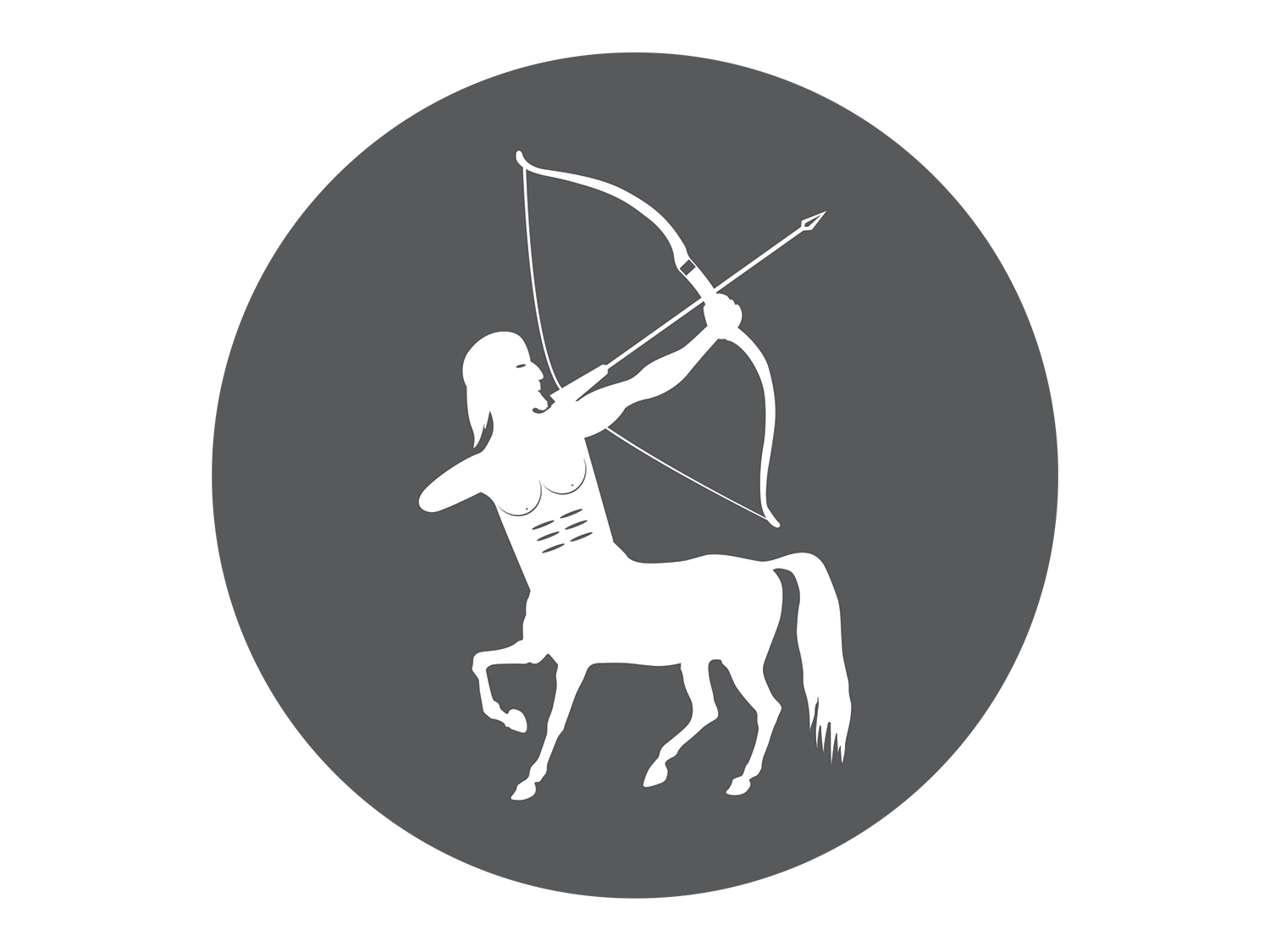 Sagittarius Png Transparent (silver, white, gray)