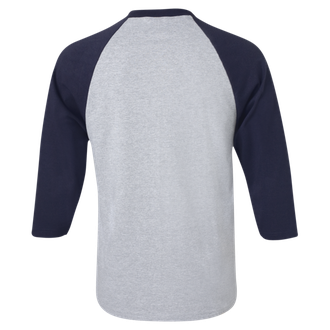 Raglan Sleeve T Shirt Png File (silver, black)