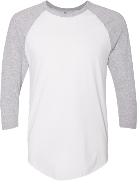 Raglan Sleeve T Shirt Png Transparent (lavender, black)