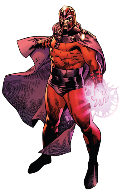 Magneto Transparent Png (purple, black)