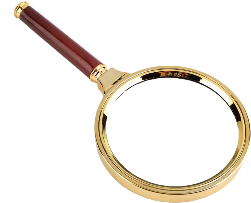 Magnifying Glass Png Background Image (white)