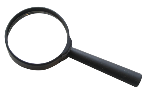 Magnifying Glass Png Hd Photo (black)