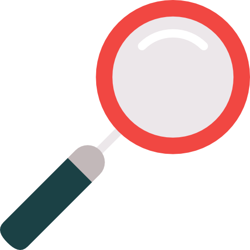 Magnifying Glass Png Hd Quality (chocolate, silver, lavender, black, teal)