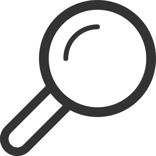 Magnifying Glass Search Png (black)