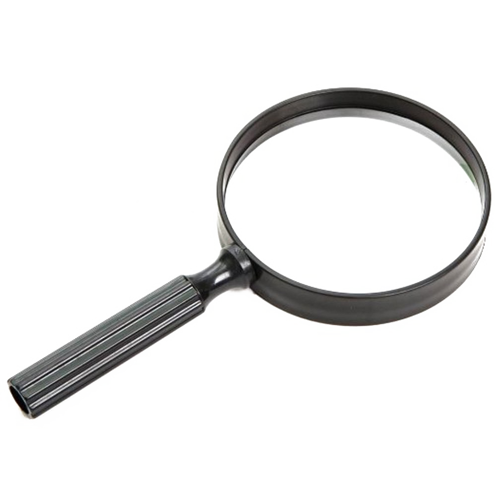 Magnifying Glass Transparent Png (white, indigo)