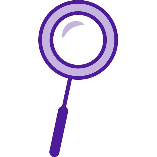 Magnifying Glass Search Find Icon Free Transparent Png Icon Download (indigo, white, black, plum, gray)