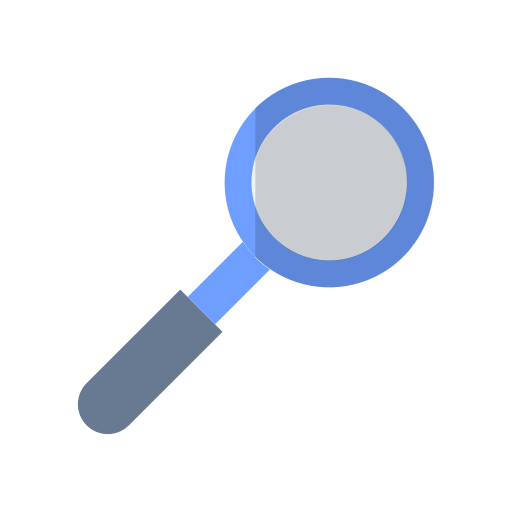 Magnifying Glass Search Find Locate Icon Free Png Icon Download (silver, gray, black)