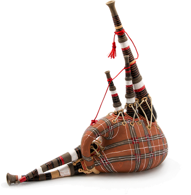 Bagpipes Png Image (lavender, black)