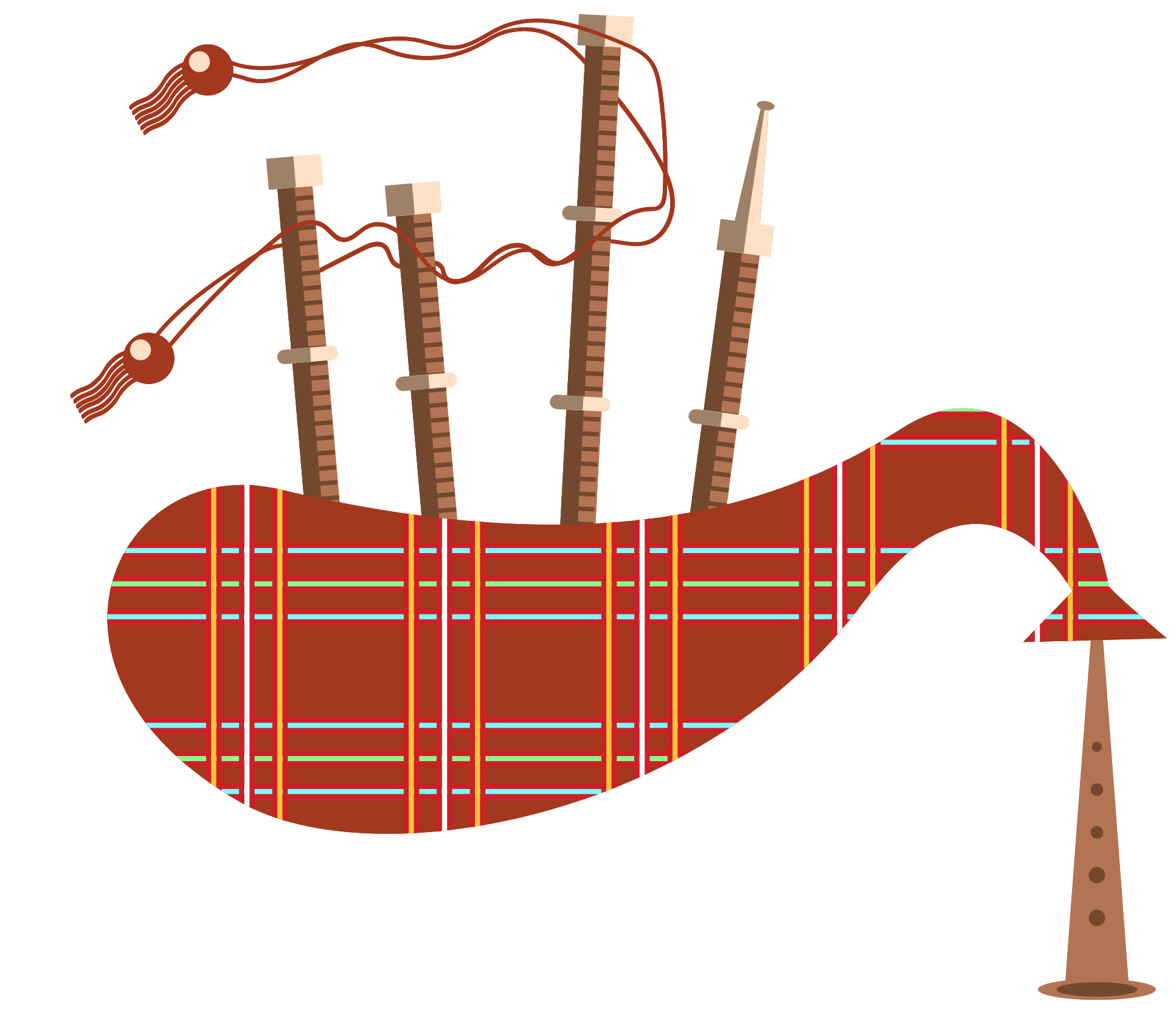 Bagpipes Png Pic (chocolate, black, maroon, gray)