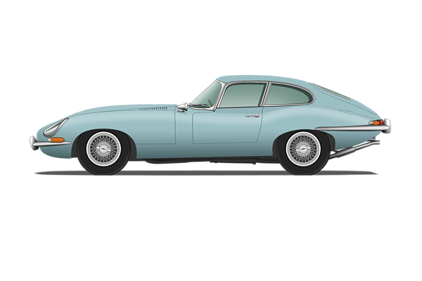 Jaguar E Type Png Hd (gray, silver, black)