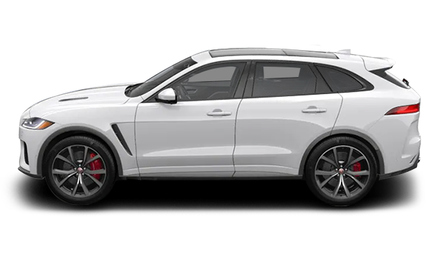 Jaguar F Pace Svr Download Png Image (white, gray, black, silver)