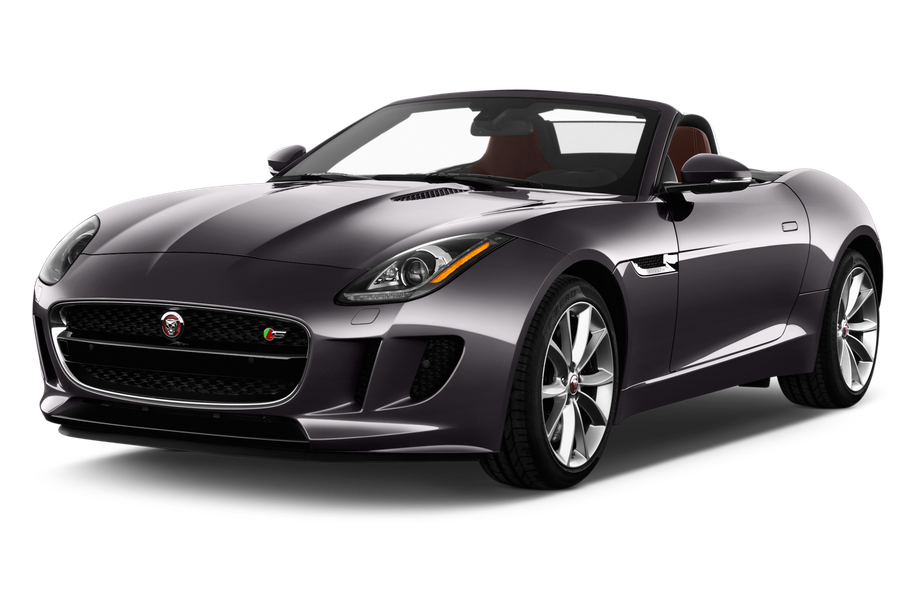 Jaguar F Type Png Isolated Image (black)