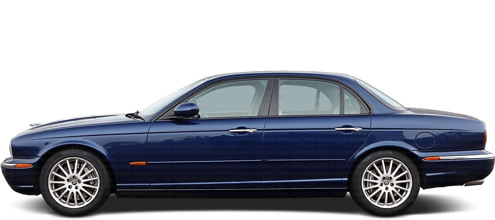 Jaguar Xj Png Isolated File (gray, black)