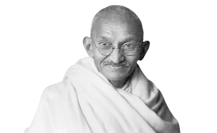 Mahatma Gandhi Background Png (white, silver, lavender)