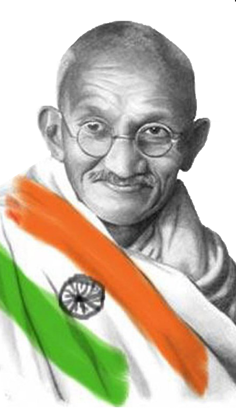 Mahatma Gandhi Png Photo (lavender, gray, white, silver)