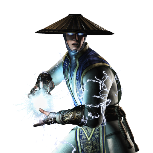 Raiden Transparent Png (black, white)