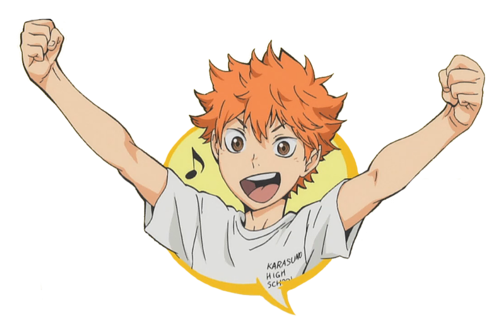 Haikyuu Png Image (black, pink, lavender)