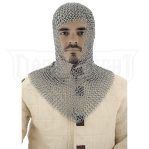 Mail Coif Armor Png Clipart (indigo, silver, black, gray)