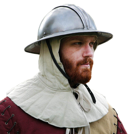 Mail Coif Armor Png Pic (silver, black)