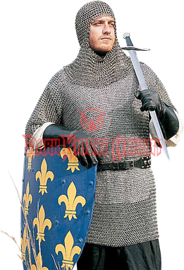 Mail Coif Armor Png (gray, black)