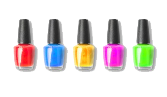 Nail Polish Png Clipart (white, black)