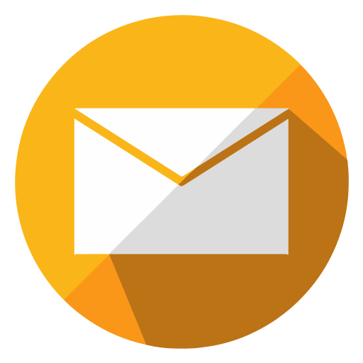 Mail Icon Free Transparent Png Icon Download (white, black, lavender, orange, chocolate)