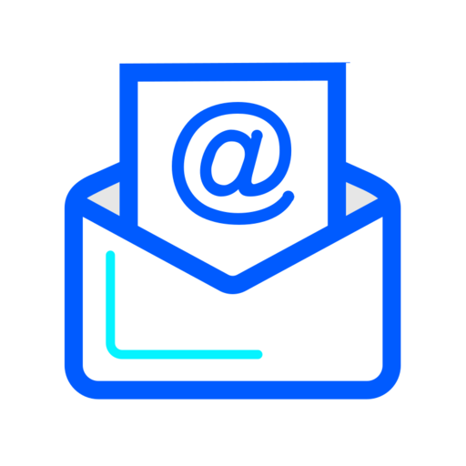 Mail Reception Free Transparent Png Icon Download (blue, white, lavender, black)