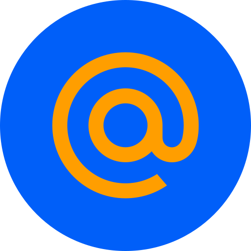 Mail Ru Logo Icon Free Png Icon Download (orange, blue, black)