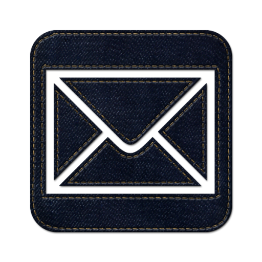 Mail Square Socialnetwork Free Transparent Png Icon Download (black)