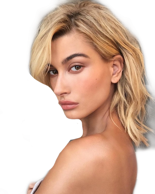 Hailey Baldwin Png Hd (black, salmon, white)