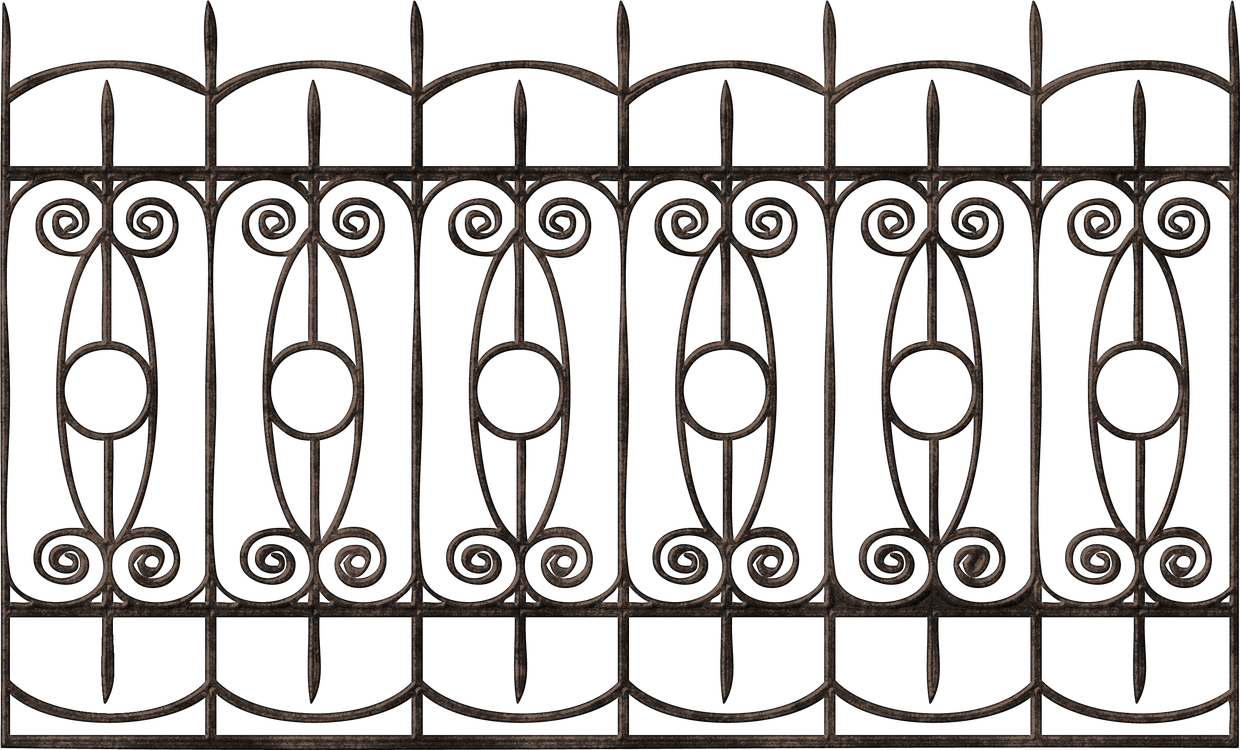 Railing Png Pic (black)