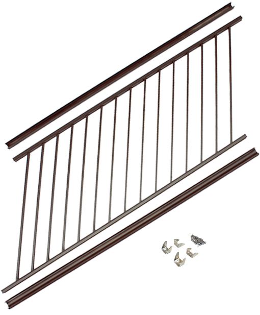 Railing Transparent Background (black)