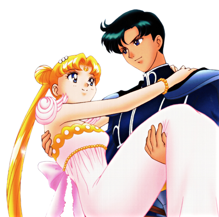 Sailor Moon Png Clipart (black, white)