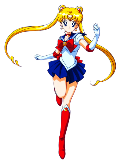 Sailor Moon Png Hd (black, beige, white)