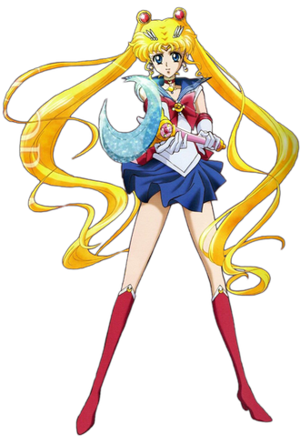 Sailor Moon Png Transparent Image (black)