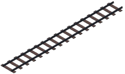 Railroad Tracks Png Transparent (black)