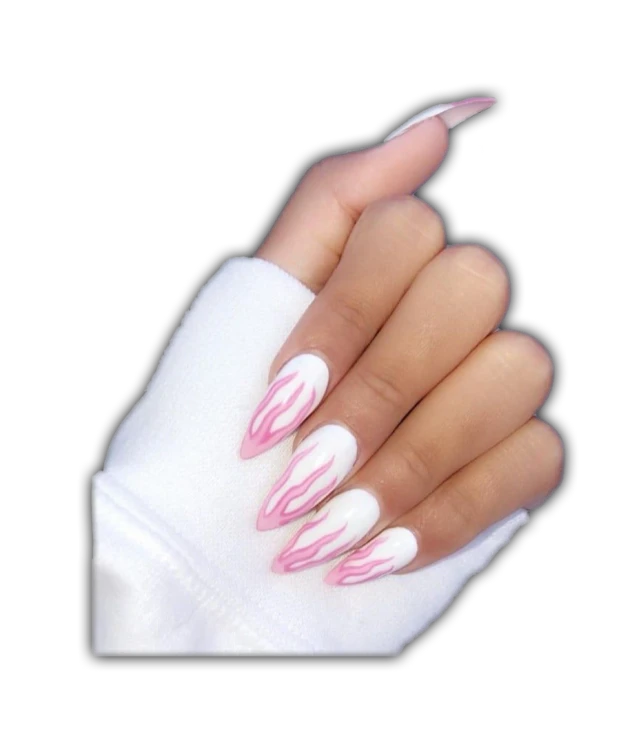 Nails No Background (black, white)