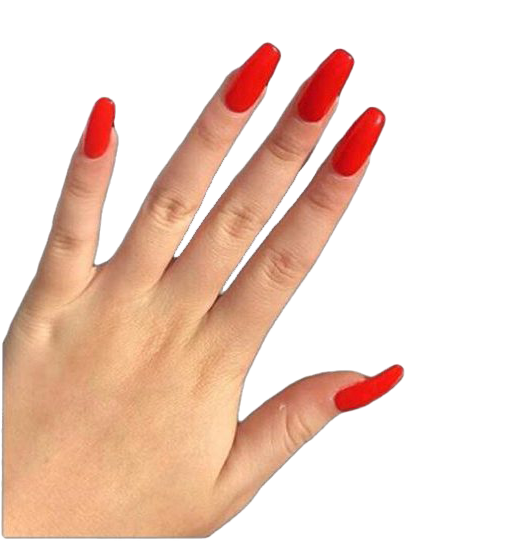 Nails Png Images (salmon, white)